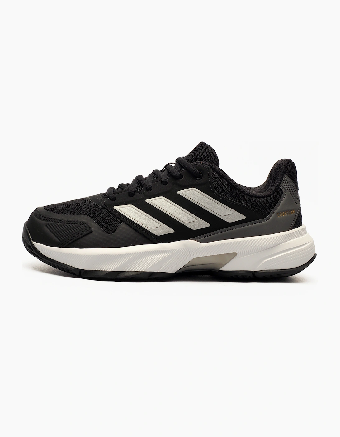 Adidas CourtJam Control Torsion Bounce 3 Womens Trainers B Grade Black / Silver Metallic / Grey