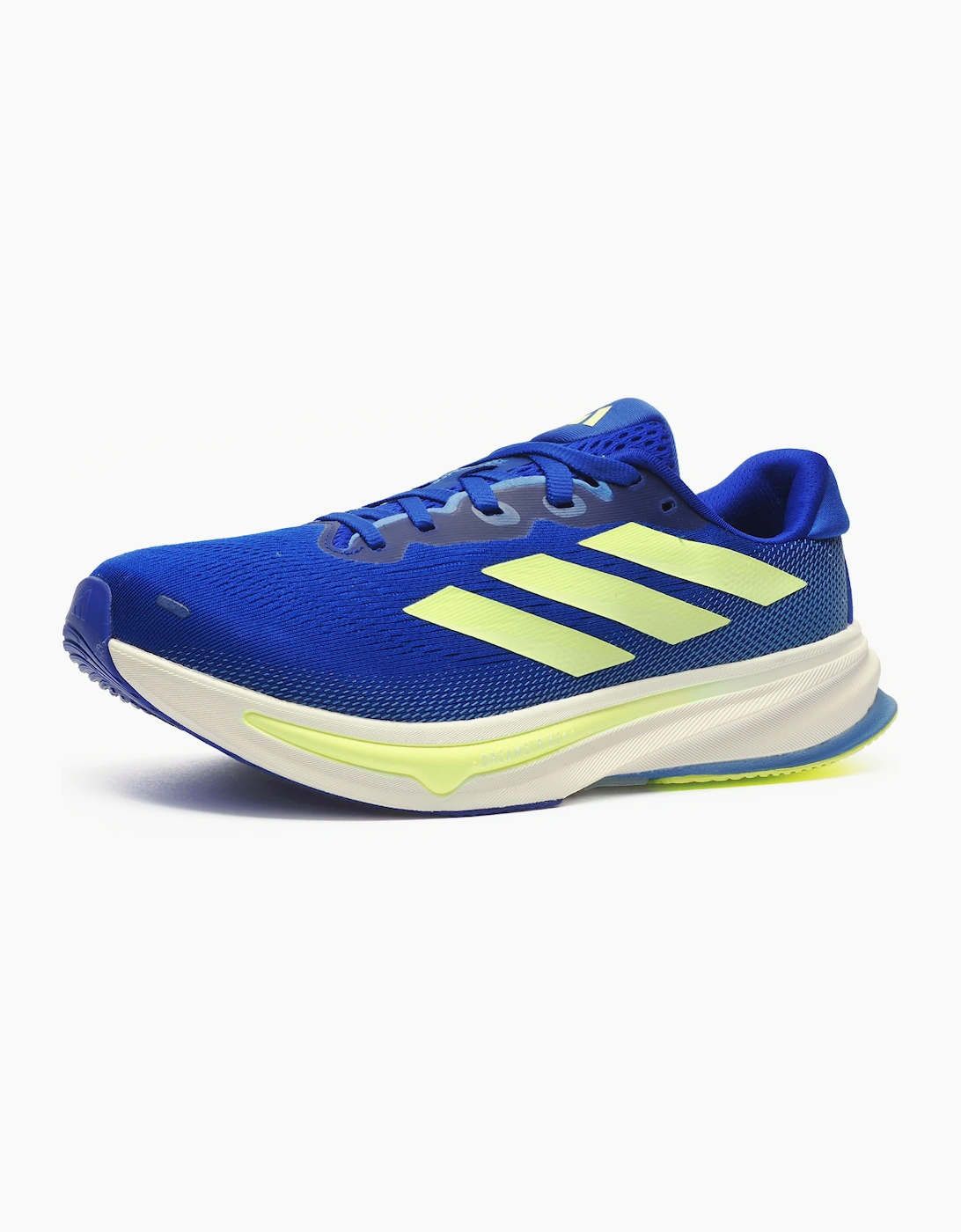 Adidas Supernova Rise 2 Mens Running Shoes Lucid Blue / Hi-Res Yellow / Blue Fusion