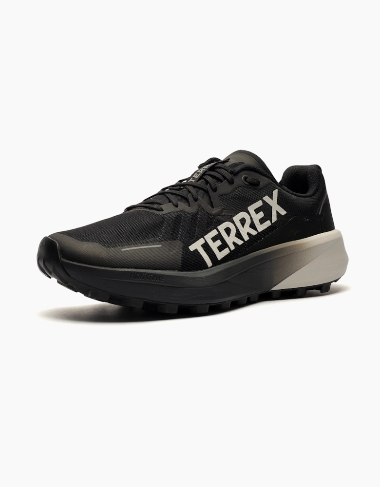 Adidas Terrex Agravic 3 Mens Trail Running Shoes Black / Charcoal