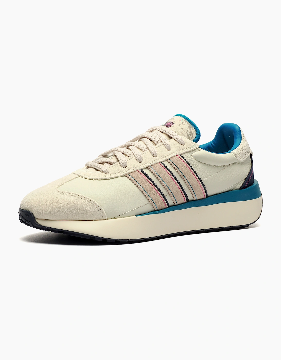 Adidas Originals Country XLG Limited Edition Mens Trainers Off White / Milky White / Teal