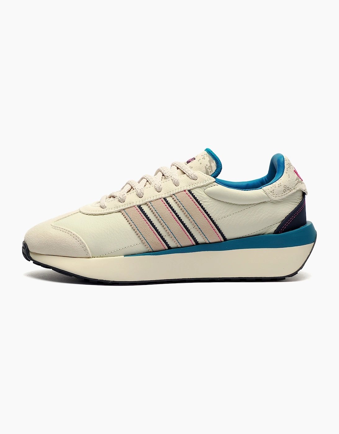 Adidas Originals Country XLG Limited Edition Mens Trainers Off White / Milky White / Teal