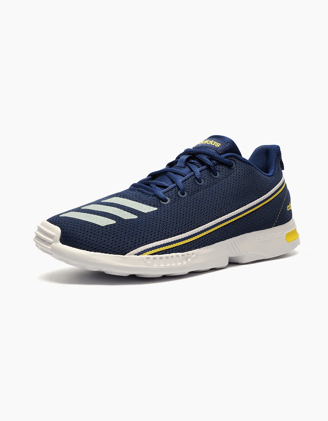 Adidas Cloudfoam Widewalk Mens Trainers Navy / White / Sunshine