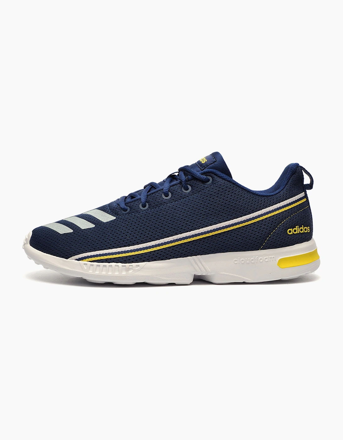 Adidas Cloudfoam Widewalk Mens Trainers Navy / White / Sunshine
