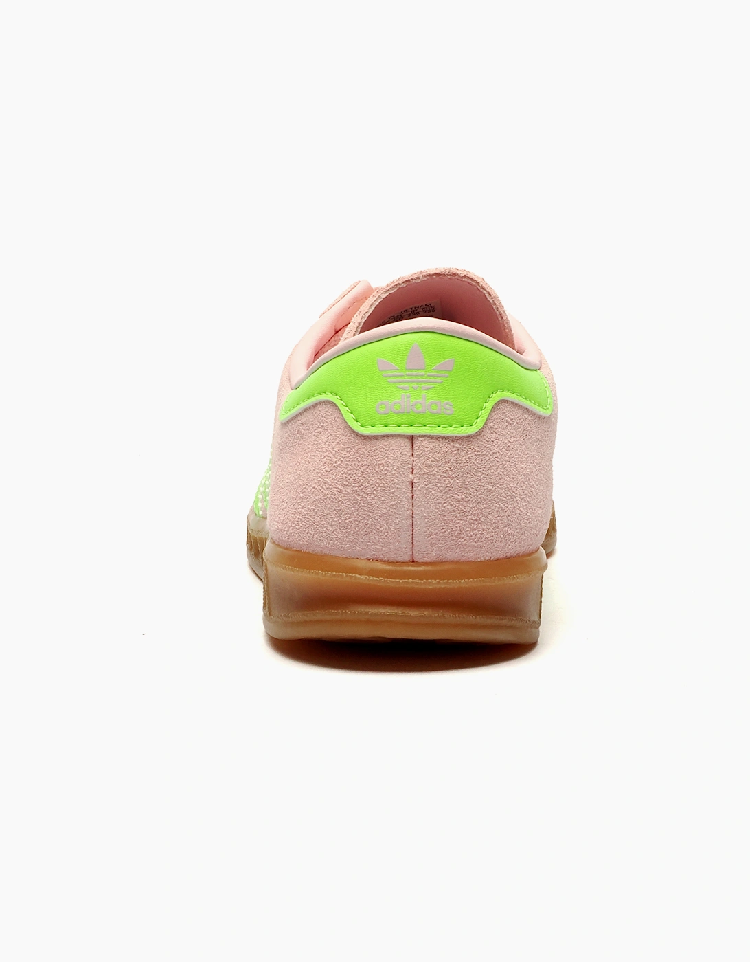 Adidas Originals Hamburg Womens Trainers Pink / Solar Green / Gold Metalic