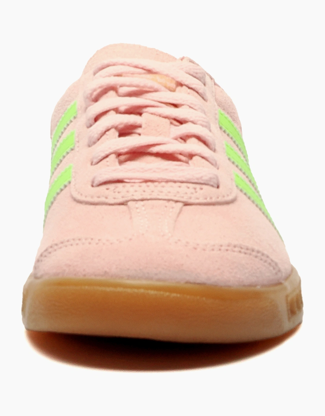 Adidas Originals Hamburg Womens Trainers Pink / Solar Green / Gold Metalic