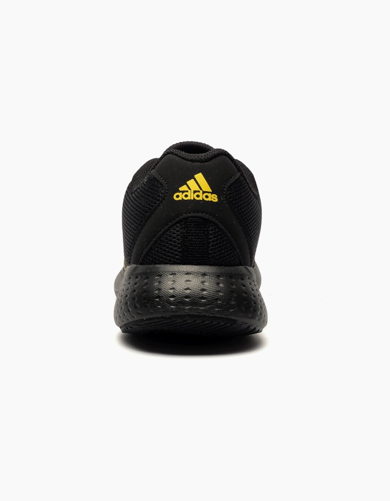 Adidas Fluento Mens Running Shoes Black / Yellow