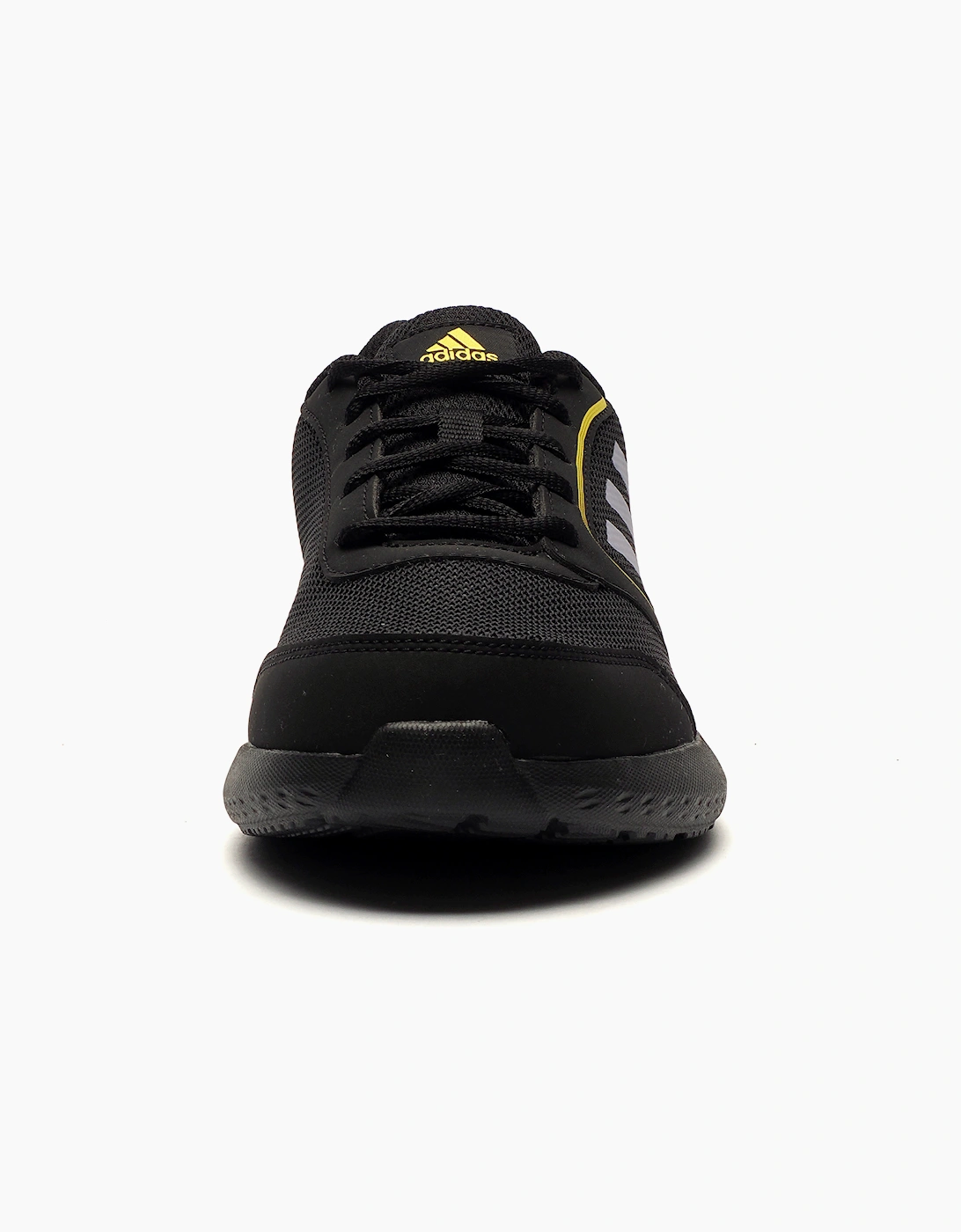 Adidas Fluento Mens Running Shoes Black / Yellow