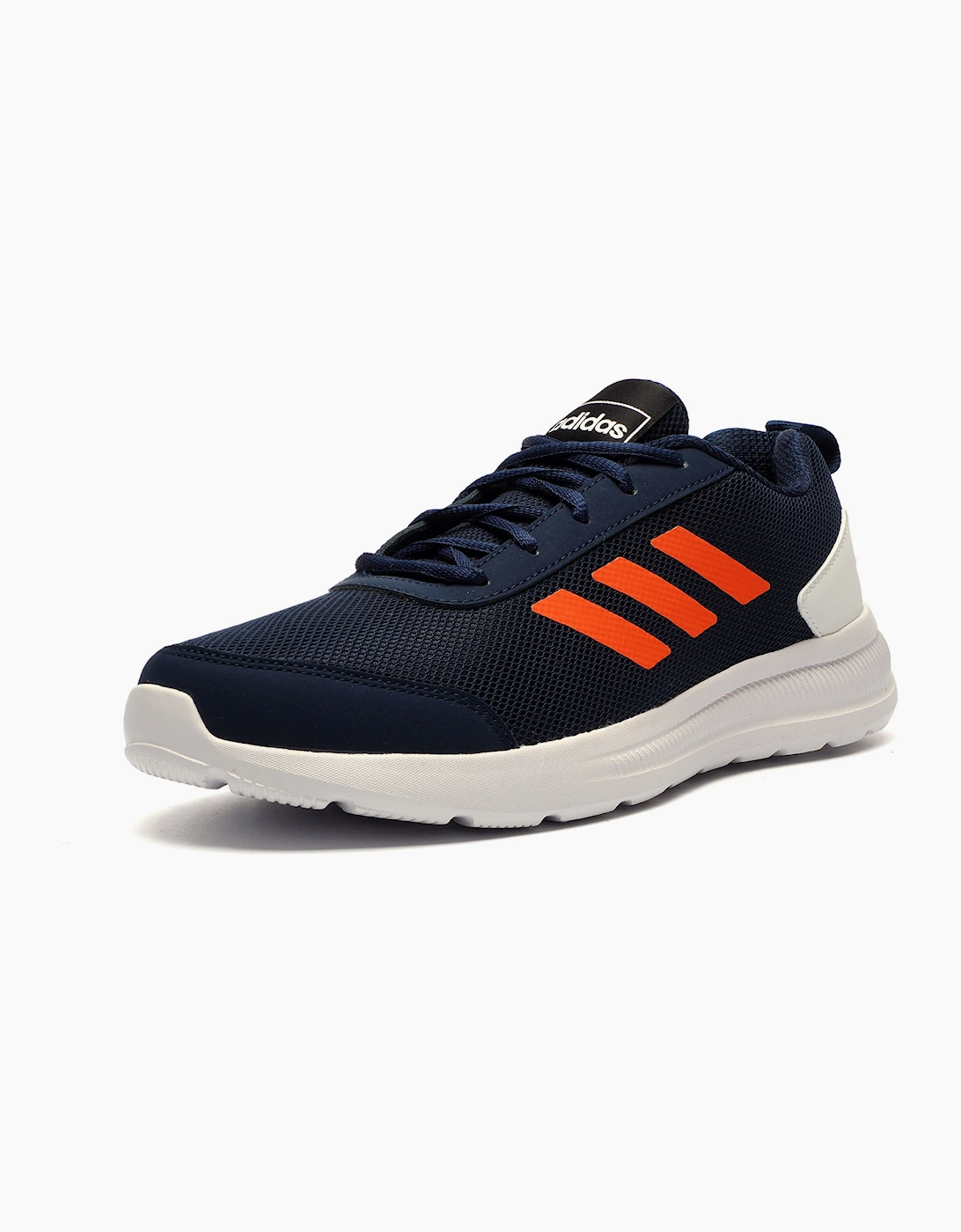 Adidas Vultrun Mens Running Shoes Navy / Orange / White