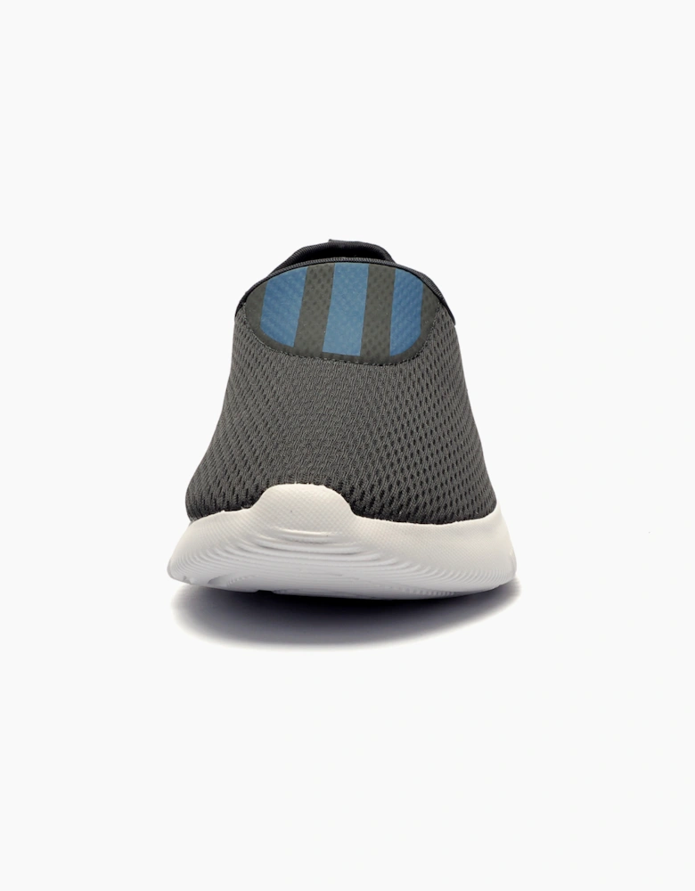 Adidas Cloudfoam Lucifo Mens Slip On Shoes Grey / Navy / White