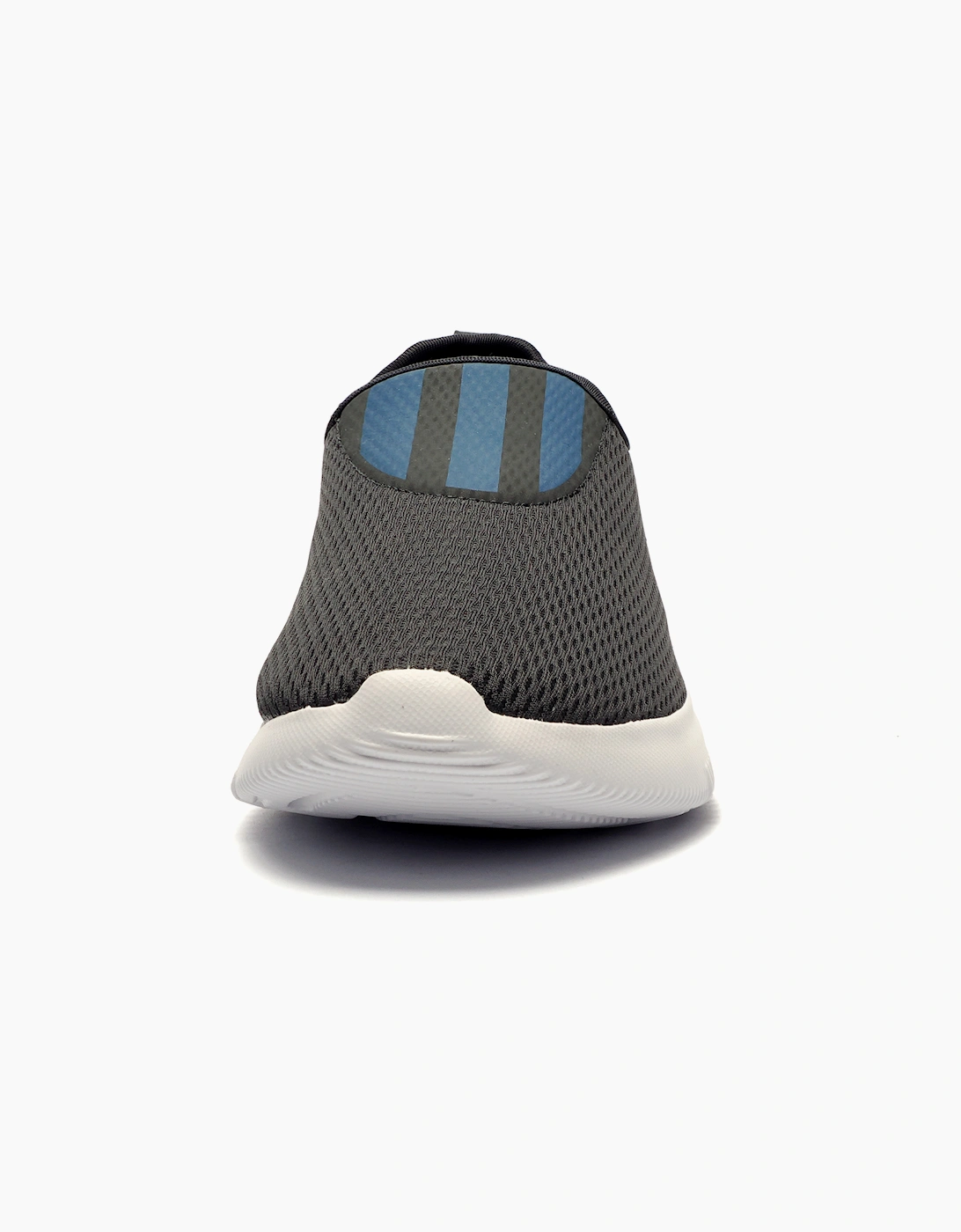 Adidas Cloudfoam Lucifo Mens Slip On Shoes Grey / Navy / White