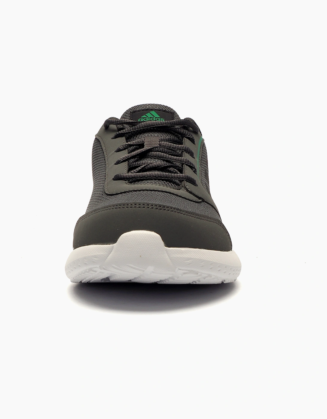 Adidas Fluento Mens Running Shoes Steel Grey / Forest / Black