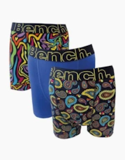 Blue / Multicolour Patterned