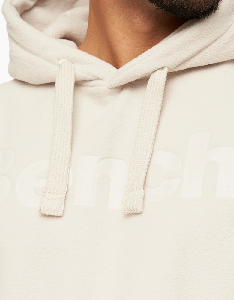 Bench Costello Mens Fleece Hoodie Stone