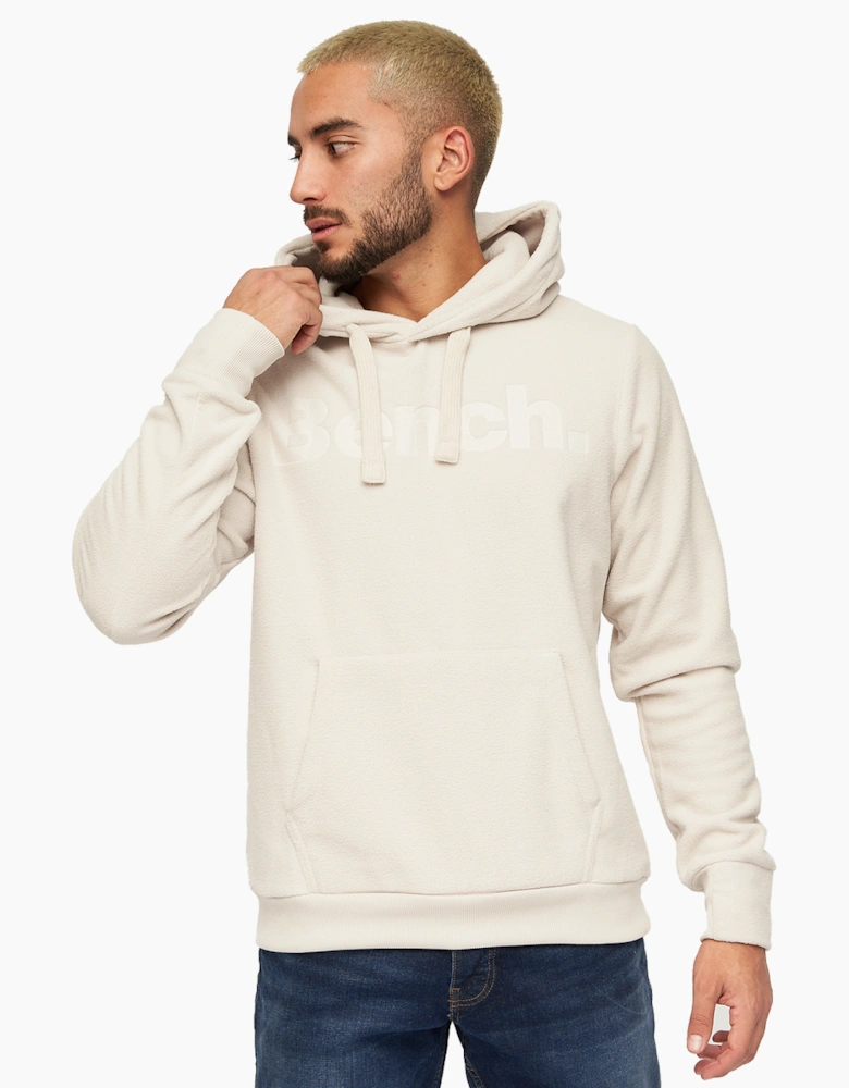 Bench Costello Mens Fleece Hoodie Stone