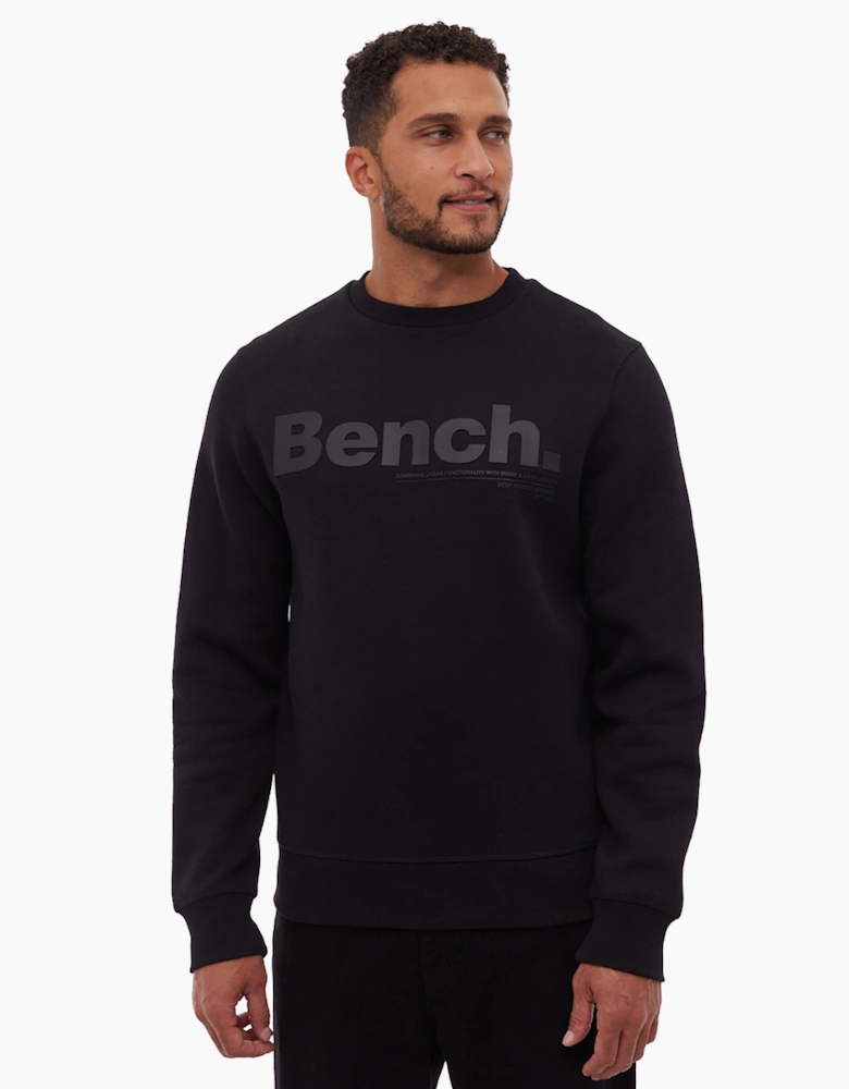 Bench Elado Mens Sweatshirt Black