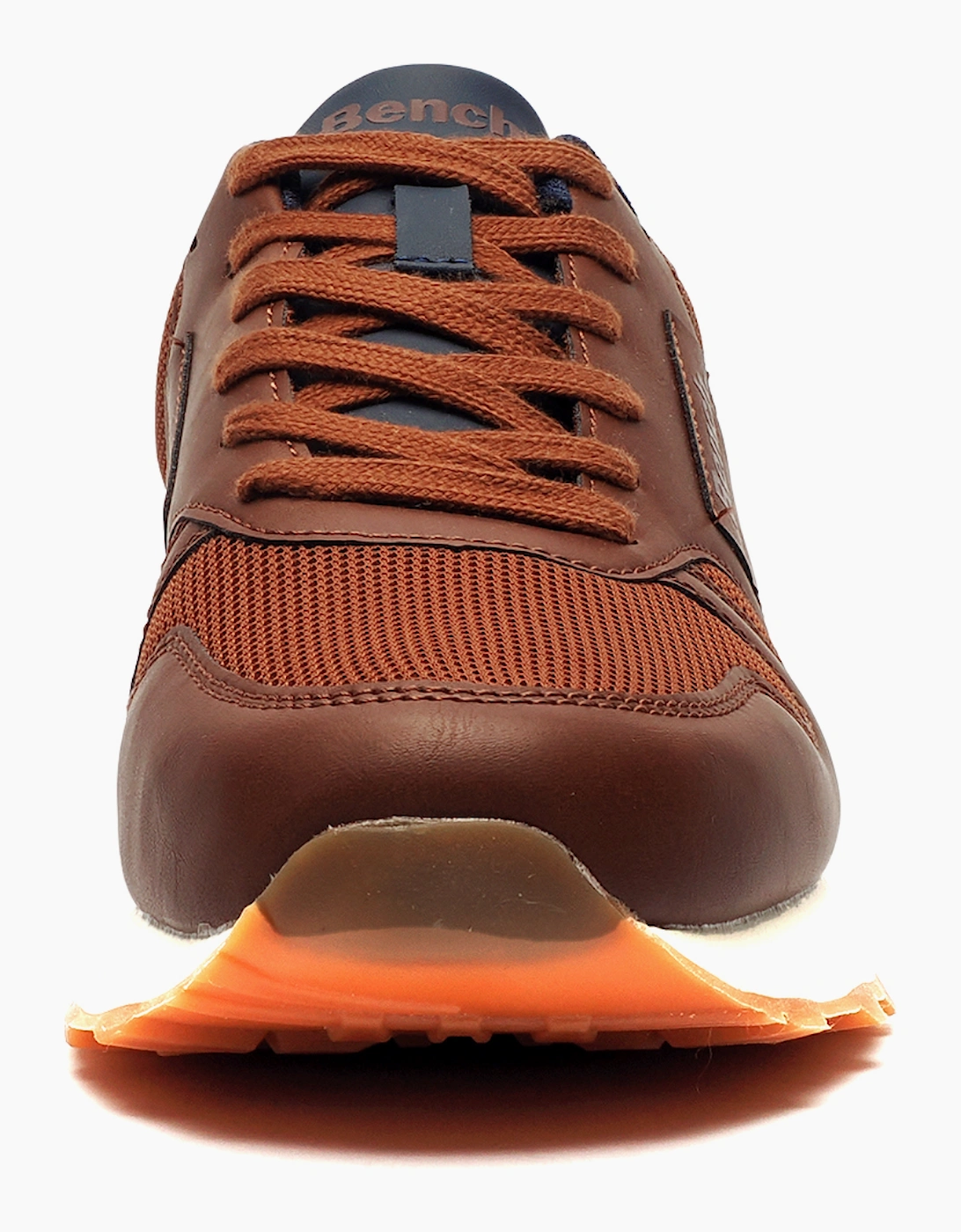 Bench Valence Mens Trainers Brown / Tan / Navy