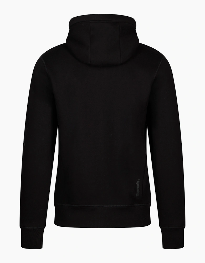 Bench Trepa Mens Zip Hoodie Black