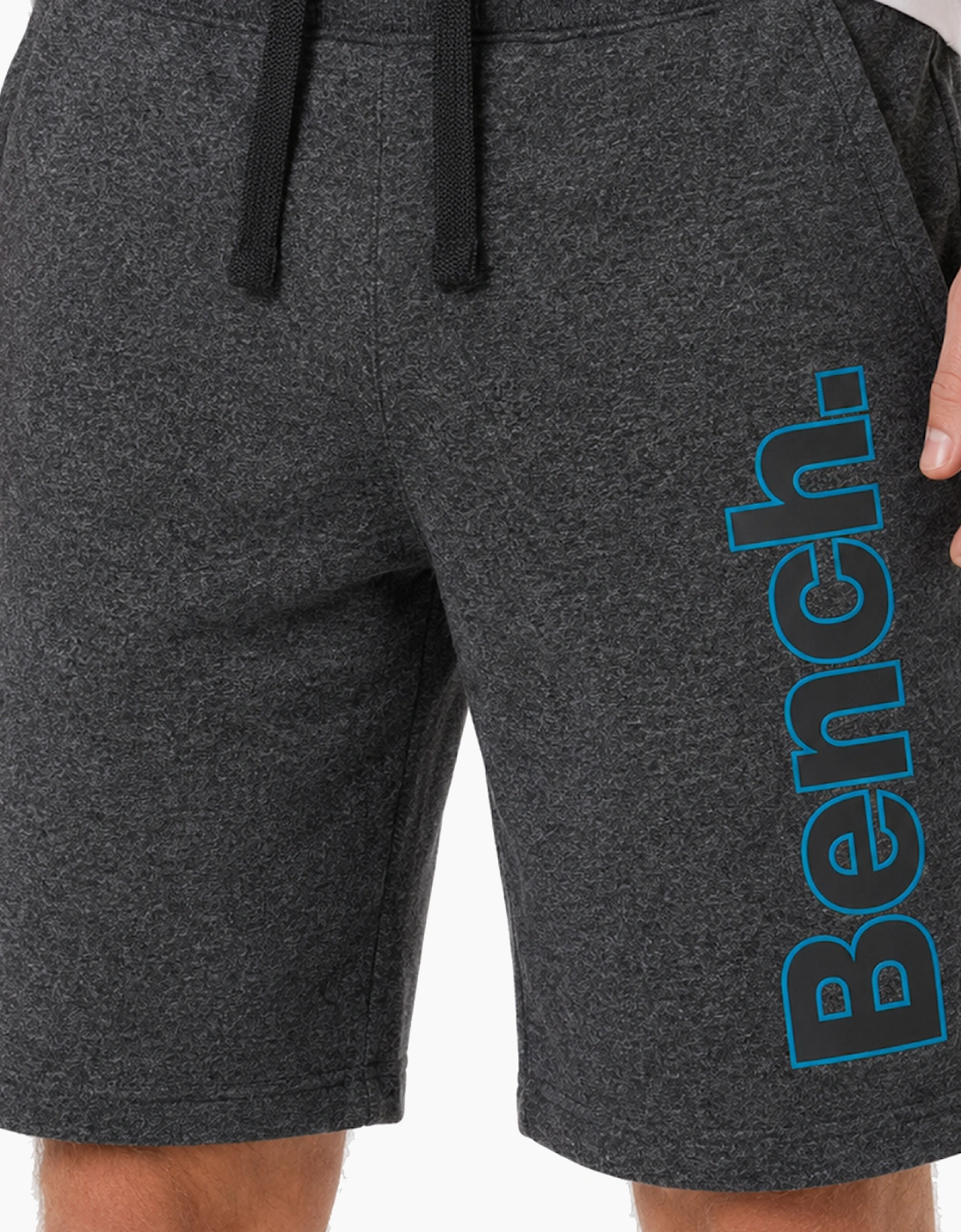 Bench Dursley Mens Fleece Shorts Charcoal Grey marl