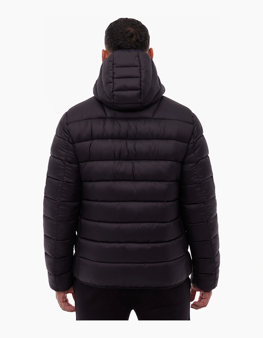 Bench Afflor Mens Puffer Jacket Black