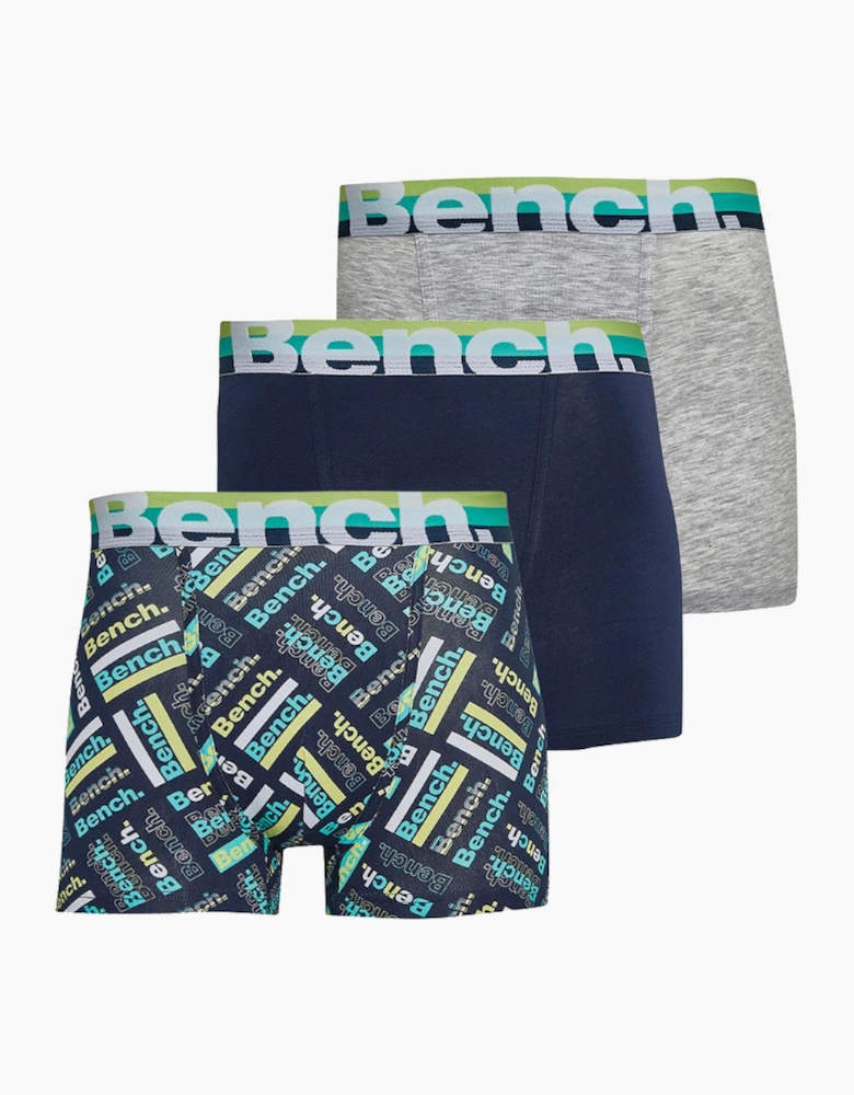 Bench Lasso 3 Pk Mens Boxer Shorts Mixed