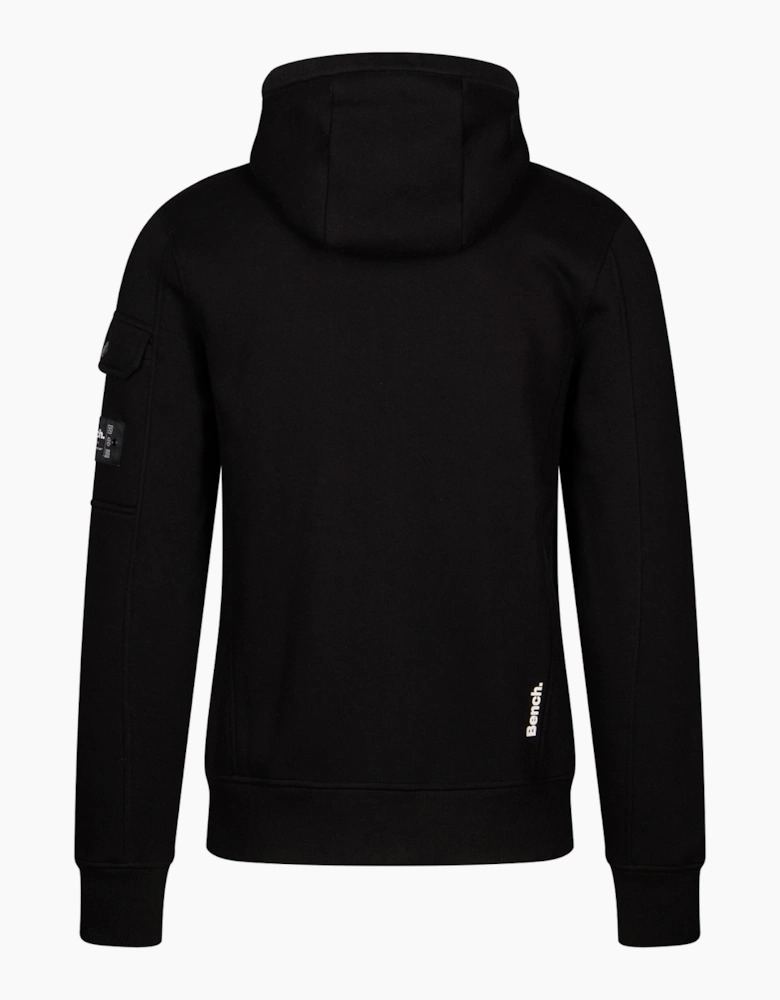 Bench Areto Zip Mens Hoodie Black