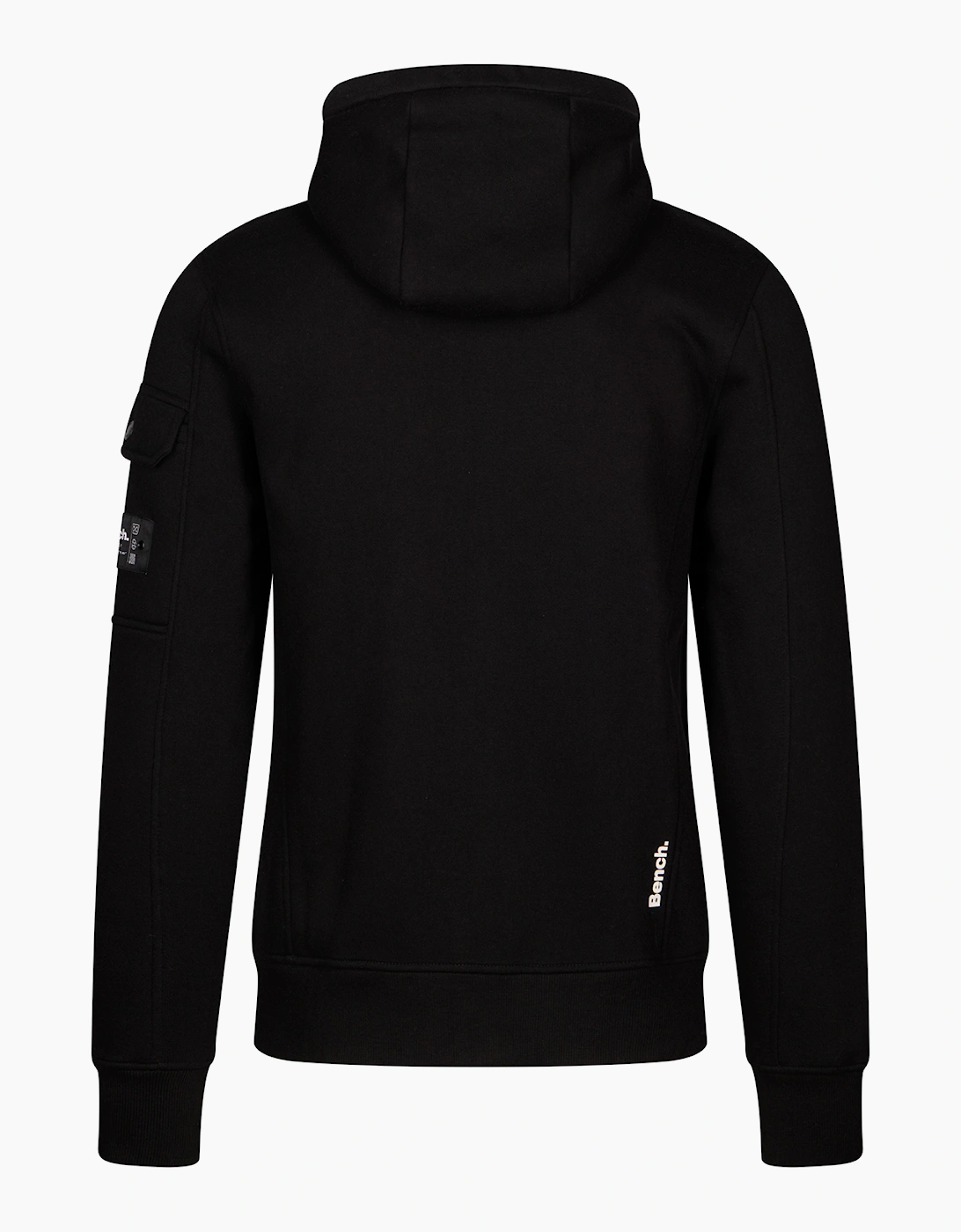 Bench Areto Zip Mens Hoodie Black