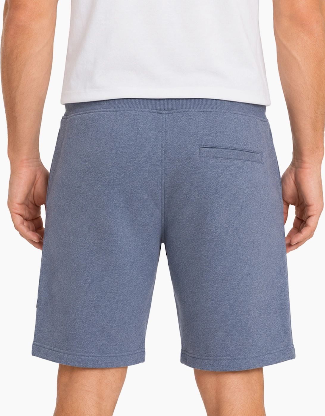 Bench Dursley Mens Fleece Shorts Denim Blue