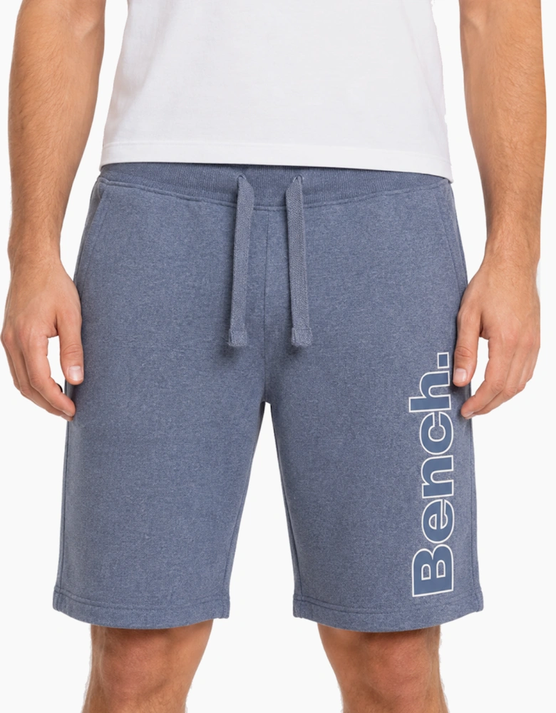 Bench Dursley Mens Fleece Shorts Denim Blue