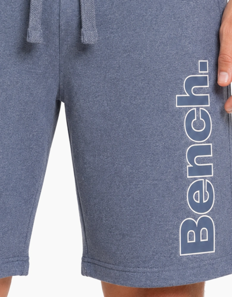 Bench Dursley Mens Fleece Shorts Denim Blue
