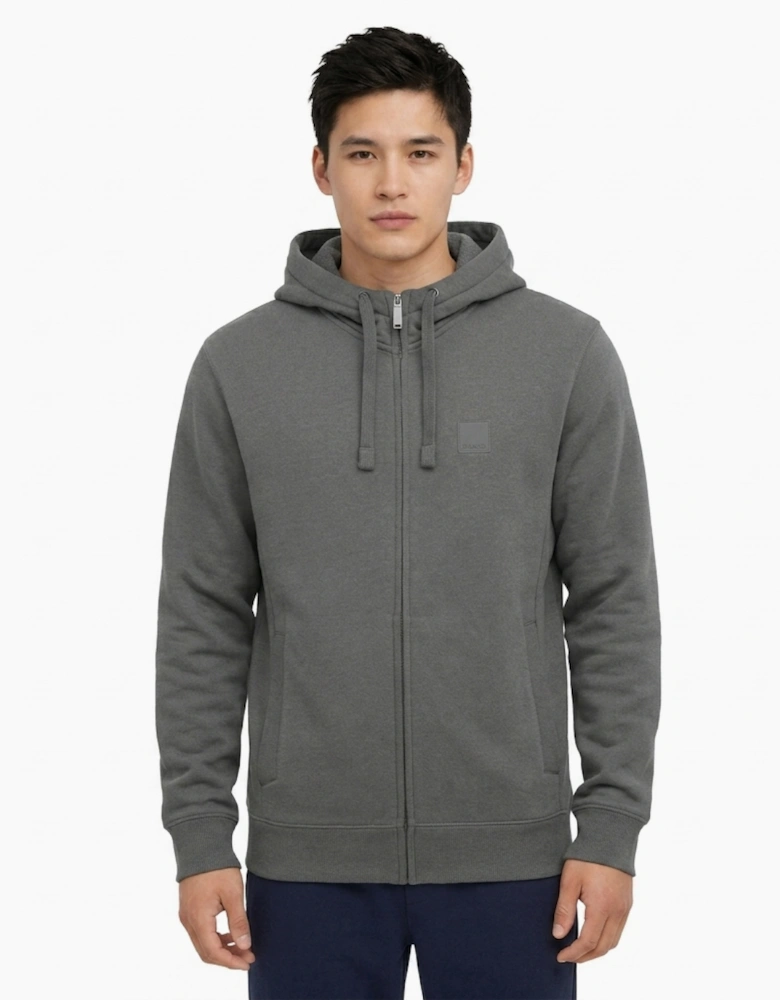 Bench Original Mens Hoodie Steel Grey