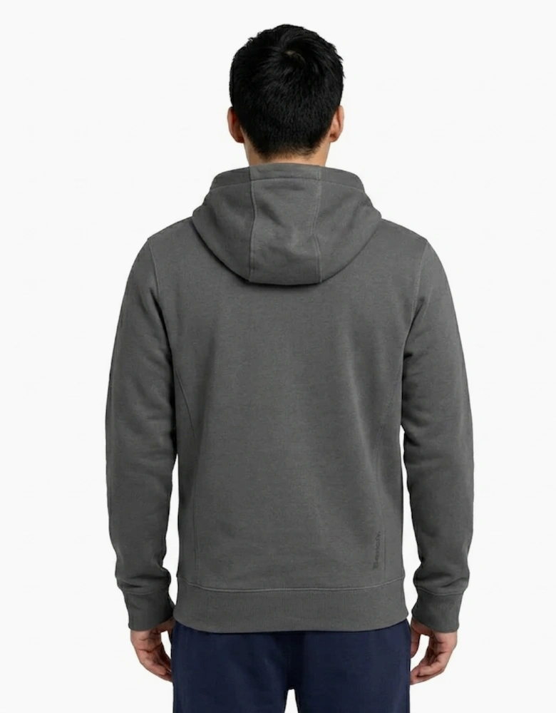 Bench Original Mens Hoodie Steel Grey