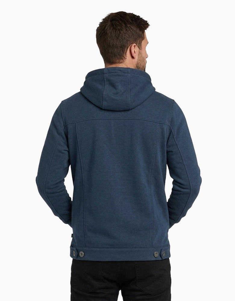 Bench Whiston Mens Hooded Jacket Navy