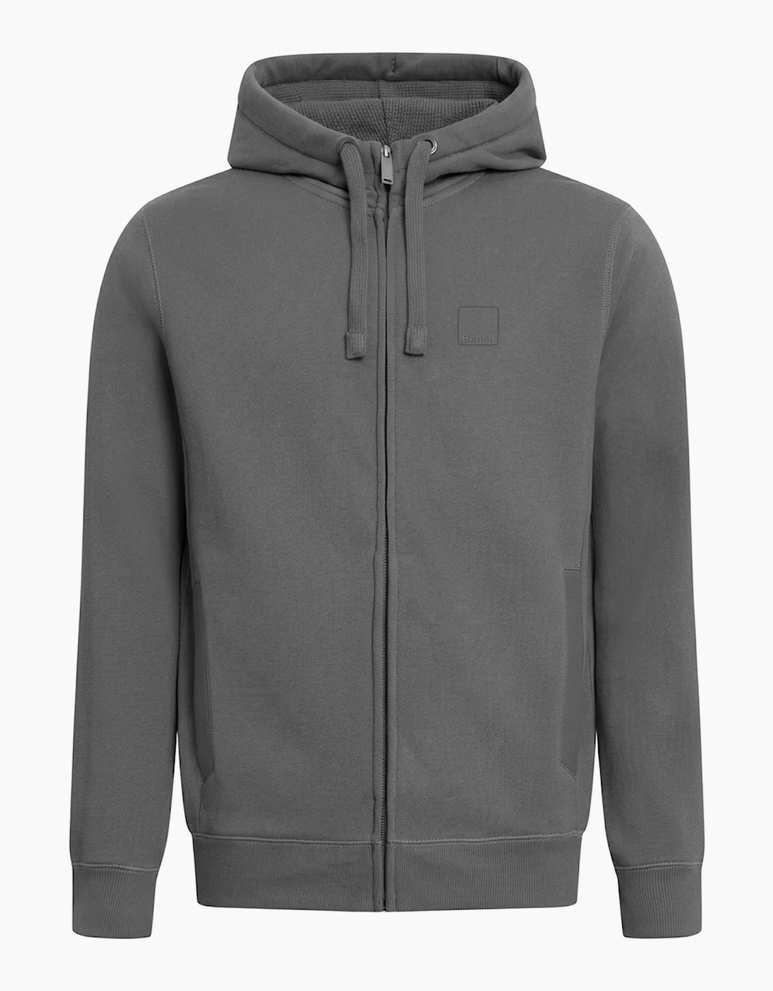 Bench Original Mens Hoodie Steel Grey