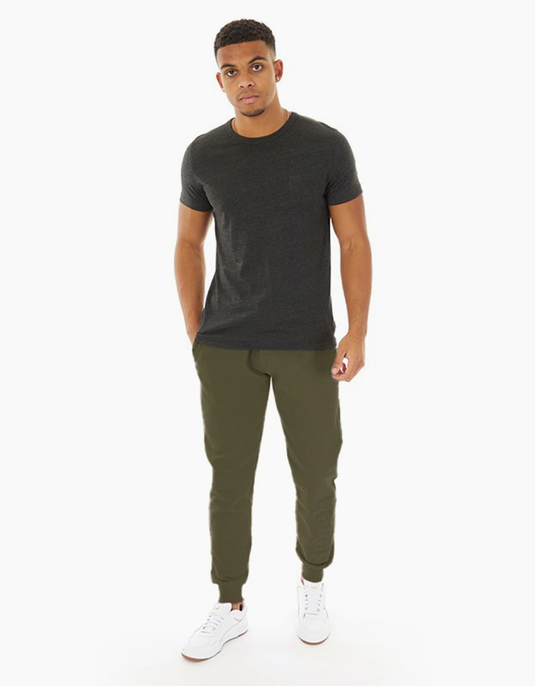 Bench Paxton Mens Joggers Khaki