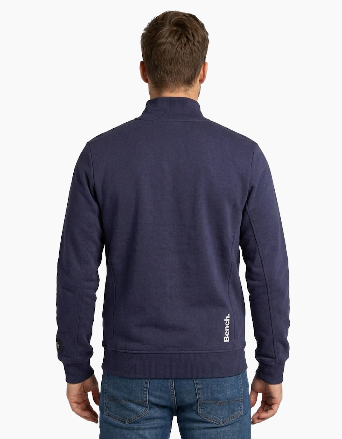 Bench Berwyn Mens Full Zip Jacket Navy
