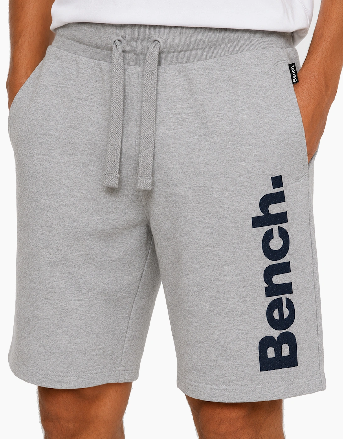 Bench Novall Mens Shorts Grey Marl / Navy