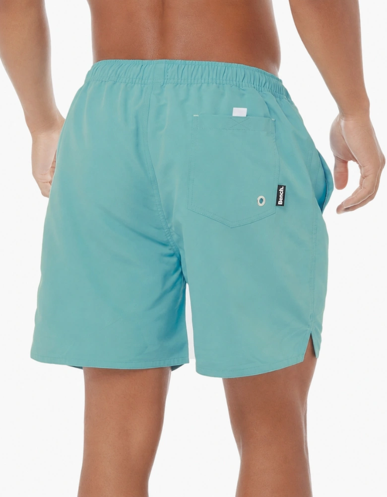 Bench Tahiti Mens Leisure Shorts Duck Egg / White