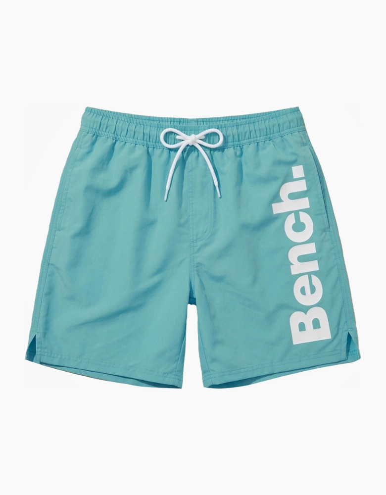 Bench Tahiti Mens Leisure Shorts Duck Egg / White
