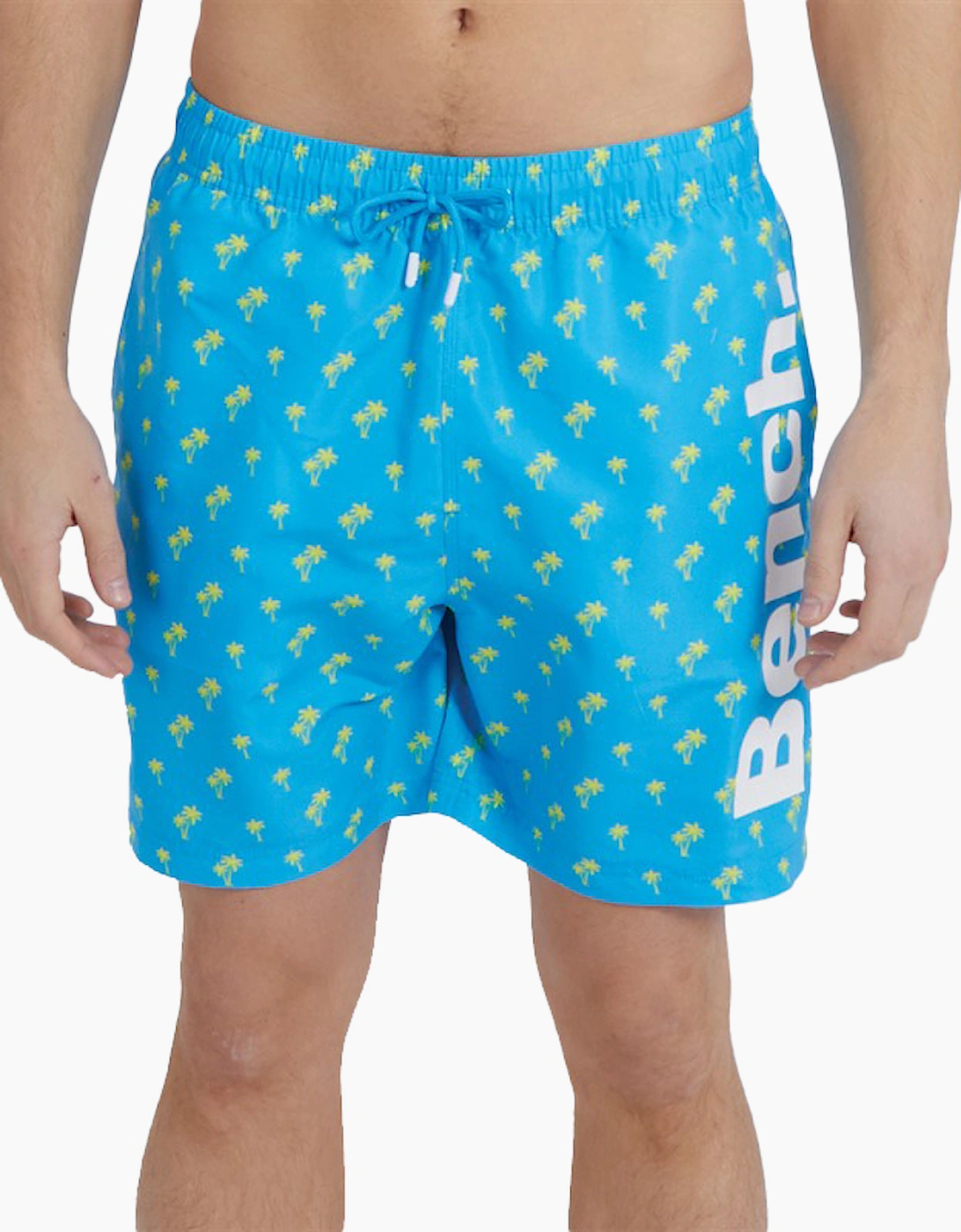 Bench Men's Bench Oclis Mens Swim Shorts Blue / Yellow / White