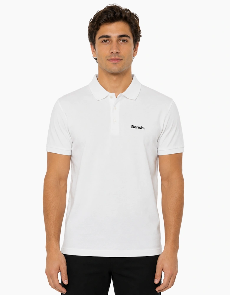 Bench Lonzol Mens Polo Shirt White