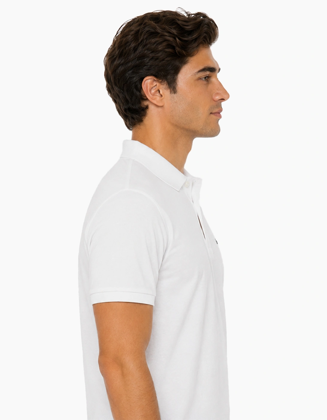 Bench Lonzol Mens Polo Shirt White