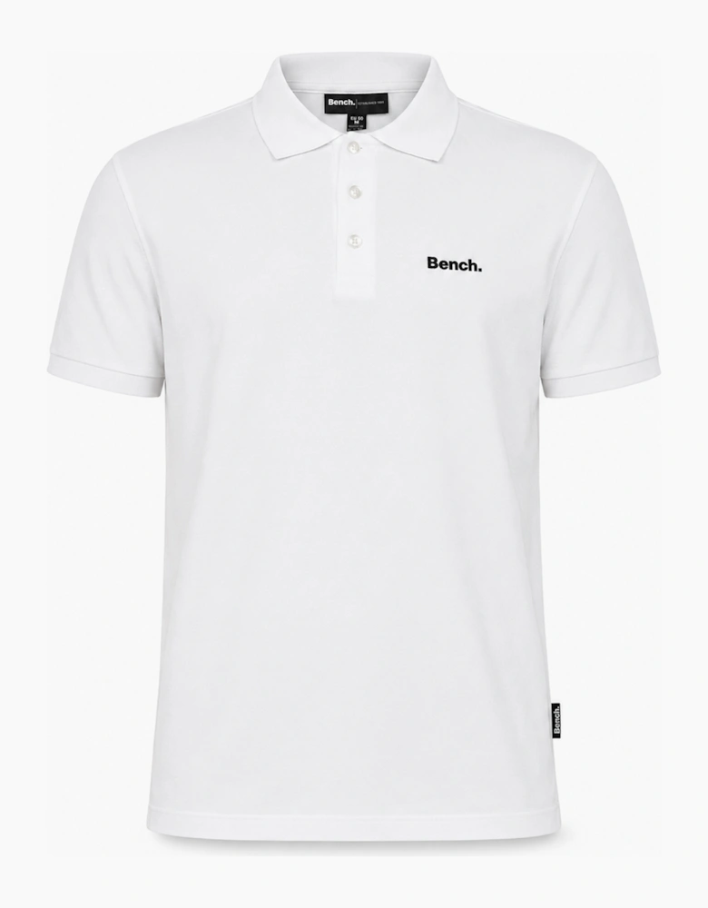 Bench Lonzol Mens Polo Shirt White