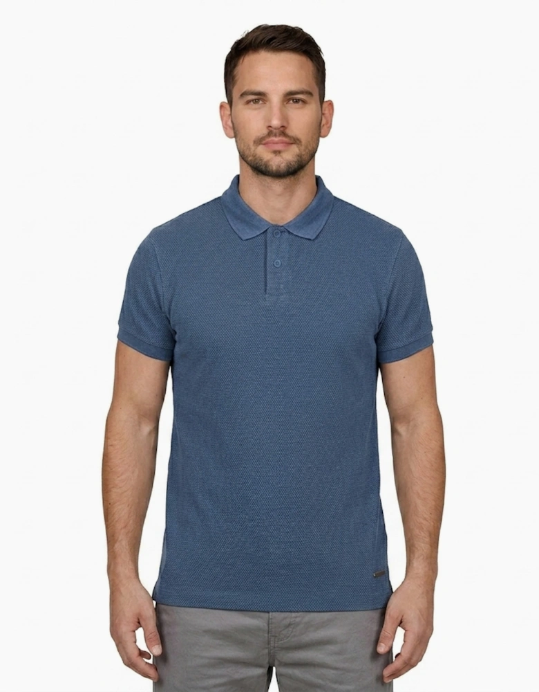 Bench Tucin Mens Polo Shirt Navy