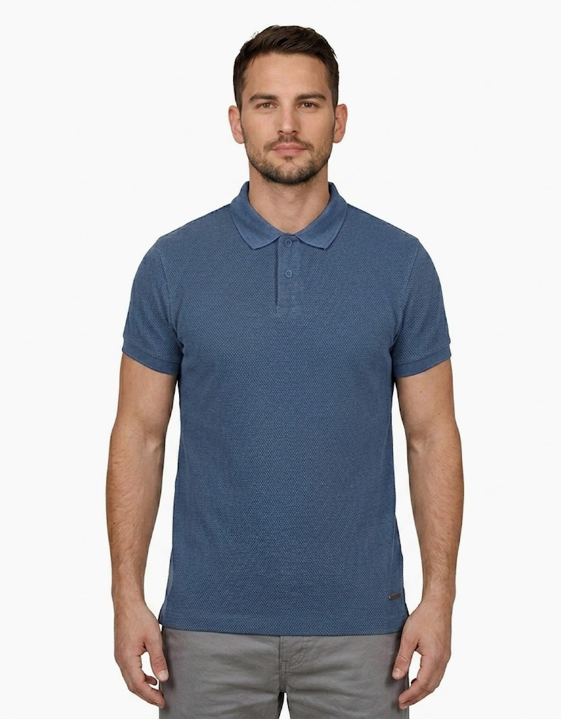 Bench Tucin Mens Polo Shirt Navy