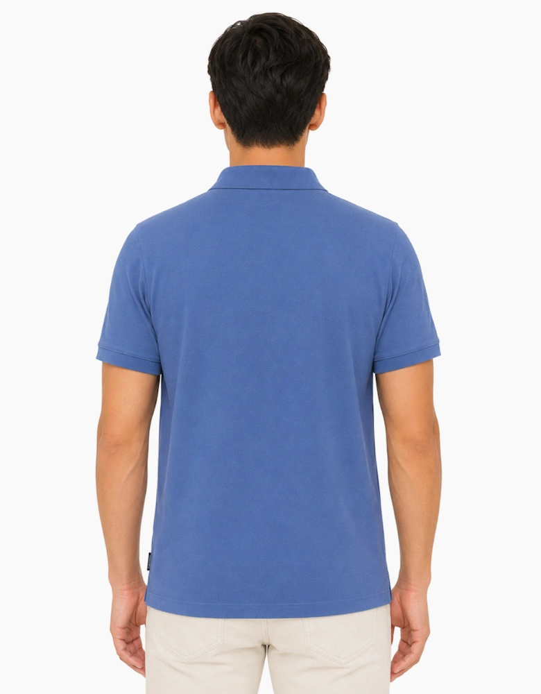 Bench Lonzol Mens Polo Shirt Blue