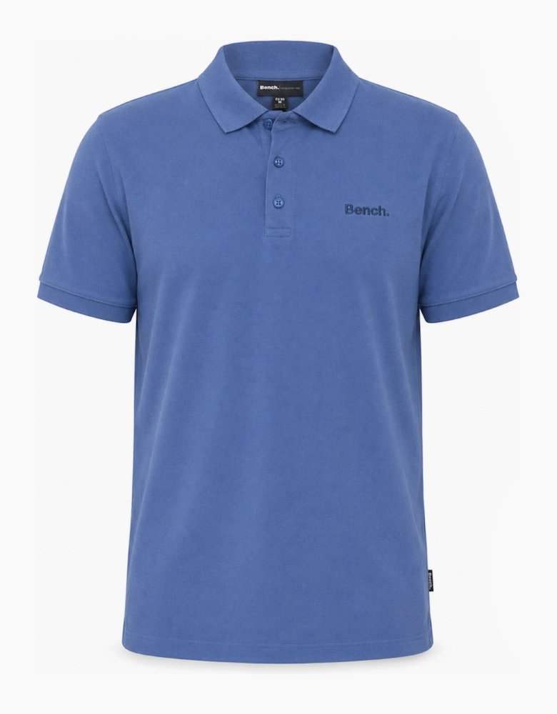 Bench Lonzol Mens Polo Shirt Blue