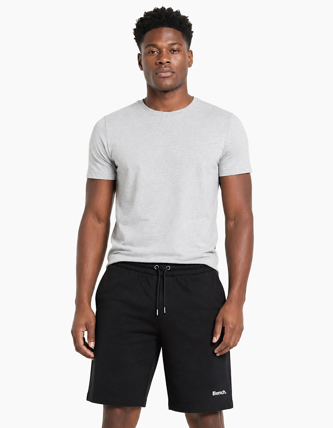 Bench Raloda Mens Fleece Shorts Black
