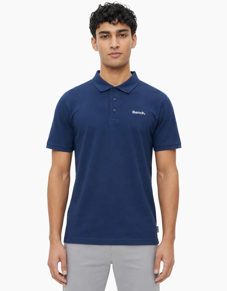 Bench Lonzol Mens Polo Shirt Navy