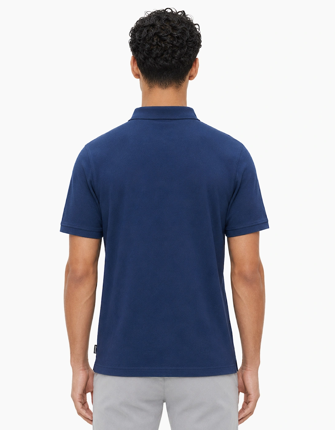 Bench Lonzol Mens Polo Shirt Navy