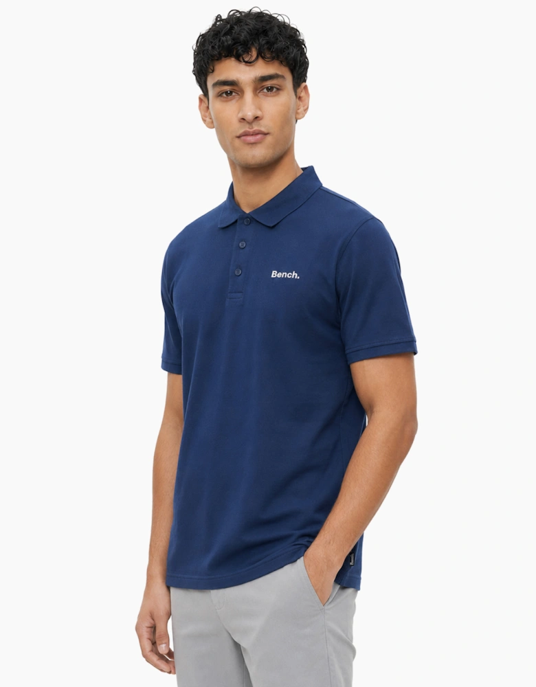 Bench Lonzol Mens Polo Shirt Navy